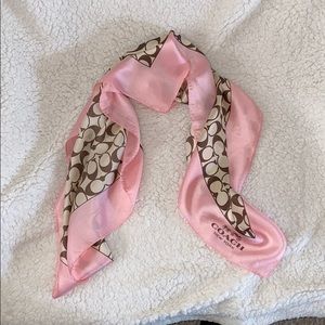 Coach purse scarf